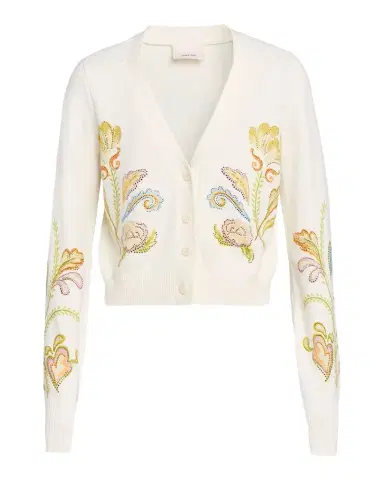 Cinq à Sept Nikko Embroidered Cardigan | Thumbnail 1 Cinq à Sept Nikko Embroidered Cardigan | Thumbnail 1