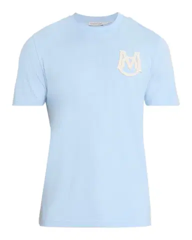 Moncler Men's Crewneck Monogram Cotton Jersey T-Shirt | Thumbnail 1 Moncler Men's Crewneck Monogram Cotton Jersey T-Shirt | Thumbnail 1