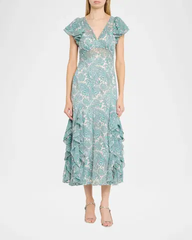 Cinq à Sept Hendrix Paisley Maxi Dress | Thumbnail 2 Cinq à Sept Hendrix Paisley Maxi Dress | Thumbnail 2