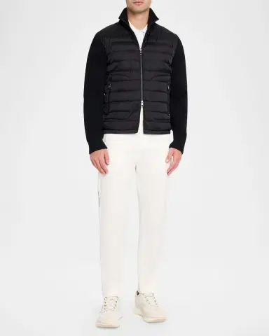 Moncler Men's Mock Turtleneck Jacket | Thumbnail 2 Moncler Men's Mock Turtleneck Jacket | Thumbnail 2