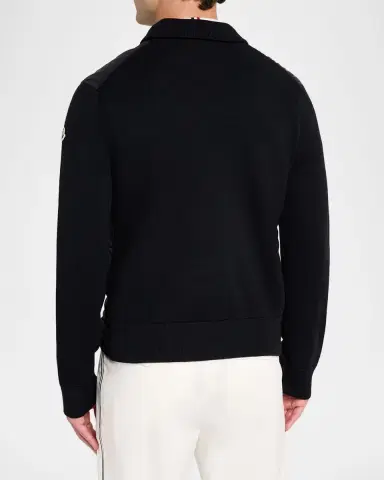 Moncler Men's Mock Turtleneck Jacket | Thumbnail 3 Moncler Men's Mock Turtleneck Jacket | Thumbnail 3