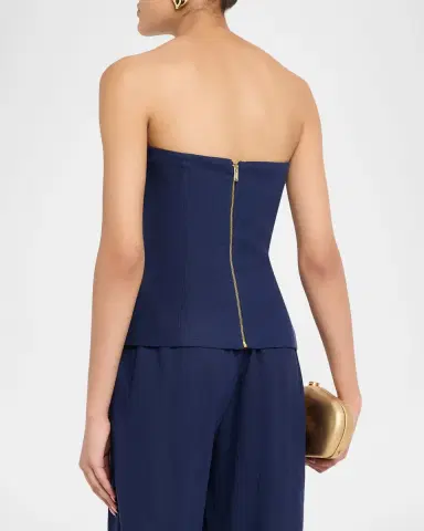 Generation Love Quinn Linen Bustier | Thumbnail 3 Generation Love Quinn Linen Bustier | Thumbnail 3