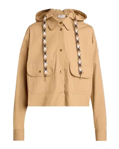 Moncler Cotton Blend Hooded Shirt Jacket | Thumbnail 1 Moncler Cotton Blend Hooded Shirt Jacket | Thumbnail 1