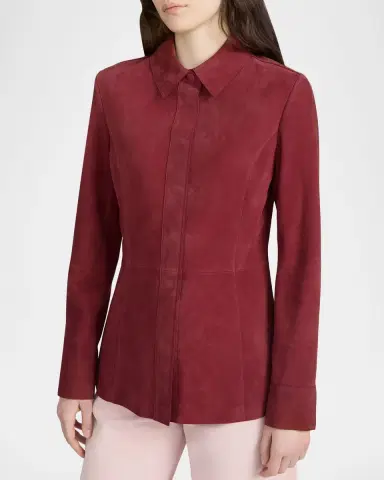 Frame The Suede Shirt | Thumbnail 6 Frame The Suede Shirt | Thumbnail 6