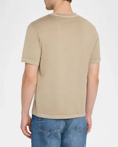 Frame Men's Light Cotton T-Shirt | Thumbnail 3 Frame Men's Light Cotton T-Shirt | Thumbnail 3