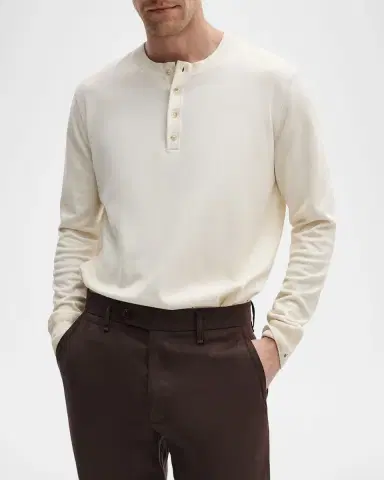 rag & bone Men 's Evan Linen Straight Leg Trousers | Thumbnail 4 rag & bone Men 's Evan Linen Straight Leg Trousers | Thumbnail 4
