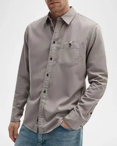 rag & bone Men's Tomlin Cotton Stretch Button-Down Shirt | Thumbnail 5 rag & bone Men's Tomlin Cotton Stretch Button-Down Shirt | Thumbnail 5