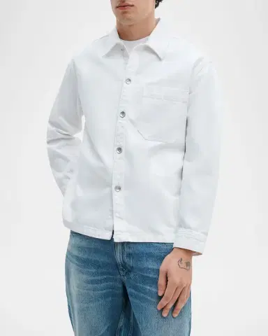 rag & bone Men 's Astor Cotton Overshirt | Thumbnail 4 rag & bone Men 's Astor Cotton Overshirt | Thumbnail 4