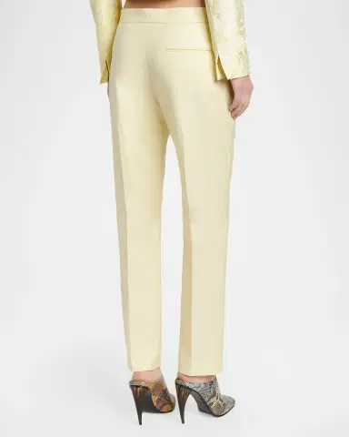 McQueen Low-Rise Cigarette Trousers | Thumbnail 3 McQueen Low-Rise Cigarette Trousers | Thumbnail 3