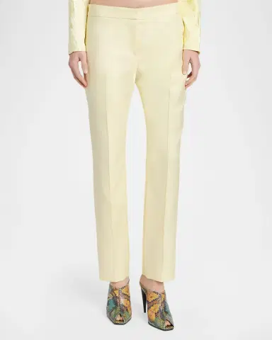 McQueen Low-Rise Cigarette Trousers | Thumbnail 4 McQueen Low-Rise Cigarette Trousers | Thumbnail 4