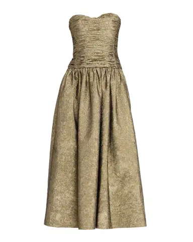 Ulla Johnson Lumina Strapless Taffeta Dress | Thumbnail 1 Ulla Johnson Lumina Strapless Taffeta Dress | Thumbnail 1