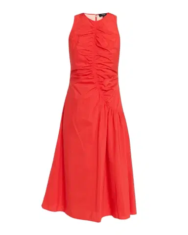 Theory Asymmetric Ruched Tank Dress | Thumbnail 1 Theory Asymmetric Ruched Tank Dress | Thumbnail 1