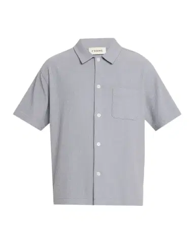 Frame Men's Drop Shoulder Cotton-Blend Shirt | Thumbnail 1 Frame Men's Drop Shoulder Cotton-Blend Shirt | Thumbnail 1