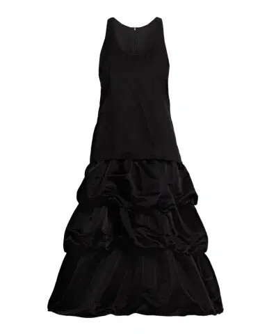 Dorothee Schumacher Casual Sophistication Bubble-Tiered Midi Dress | Thumbnail 1 Dorothee Schumacher Casual Sophistication Bubble-Tiered Midi Dress | Thumbnail 1