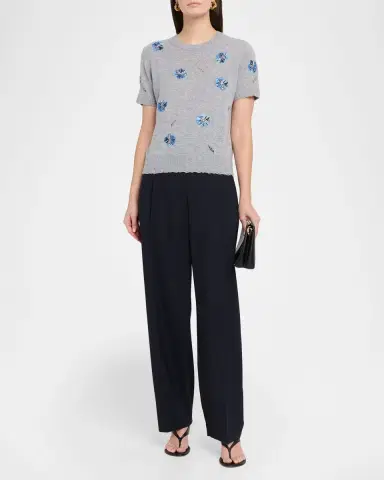 Dorothee Schumacher Blooming Statements Embroidered Pullover | Thumbnail 2 Dorothee Schumacher Blooming Statements Embroidered Pullover | Thumbnail 2