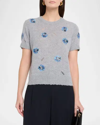 Dorothee Schumacher Blooming Statements Embroidered Pullover | Thumbnail 4 Dorothee Schumacher Blooming Statements Embroidered Pullover | Thumbnail 4