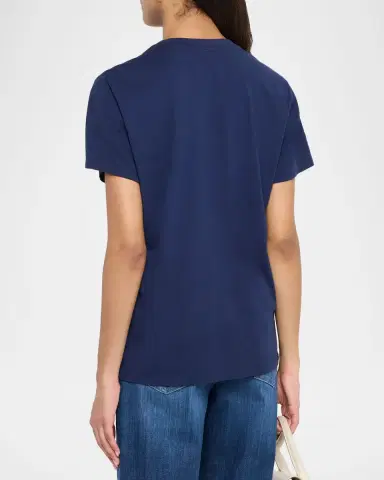Johnny Was Paisley-Embroidered Cotton Tee | Thumbnail 3 Johnny Was Paisley-Embroidered Cotton Tee | Thumbnail 3