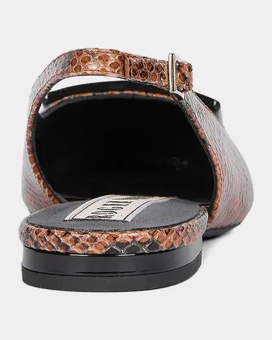 Roger Vivier Gommettine Croc-Embossed Leather Slingback Ballerina Flats | Thumbnail 4 Roger Vivier Gommettine Croc-Embossed Leather Slingback Ballerina Flats | Thumbnail 4