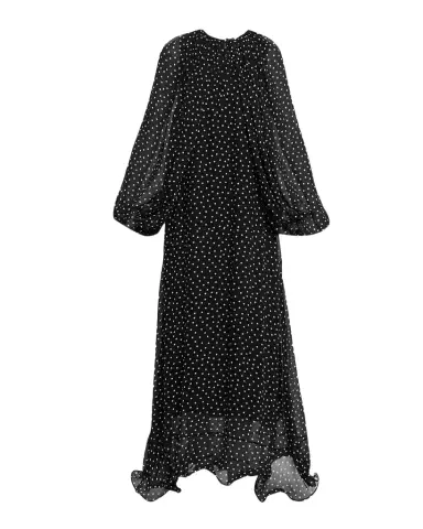 Dorothee Schumacher Dancing Dots Polka-Dot Flounce Maxi Dress | Thumbnail 1 Dorothee Schumacher Dancing Dots Polka-Dot Flounce Maxi Dress | Thumbnail 1