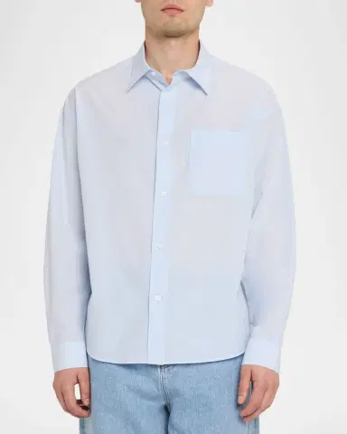 FRAME Men's Cotton Shirt | Thumbnail 4 FRAME Men's Cotton Shirt | Thumbnail 4