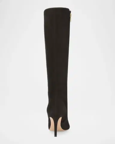 Gianvito Rossi 85mm Suede Knee-High Boots | Thumbnail 2 Gianvito Rossi 85mm Suede Knee-High Boots | Thumbnail 2