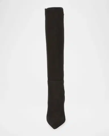 Gianvito Rossi 85mm Suede Knee-High Boots | Thumbnail 3 Gianvito Rossi 85mm Suede Knee-High Boots | Thumbnail 3