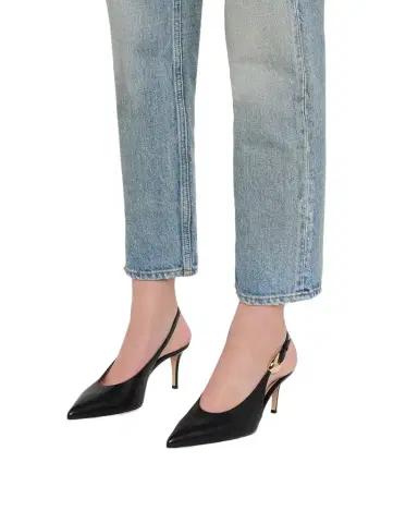Gianvito Rossi 70mm Nappa Leather Slingback Pumps | Thumbnail 1 Gianvito Rossi 70mm Nappa Leather Slingback Pumps | Thumbnail 1