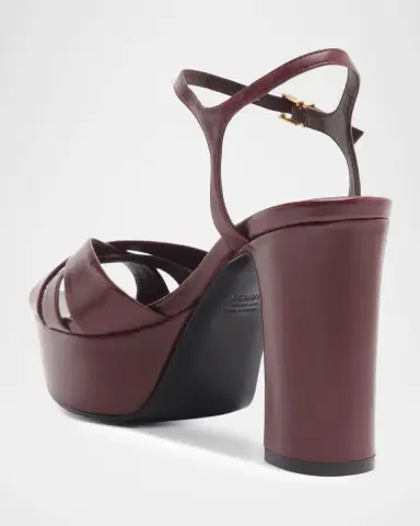 Schutz 100mm Keefa Leather Platform Sandals | Thumbnail 3 Schutz 100mm Keefa Leather Platform Sandals | Thumbnail 3