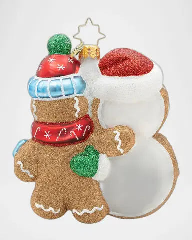 Christopher Radko Deck the Dough Christmas Ornament | Thumbnail 2 Christopher Radko Deck the Dough Christmas Ornament | Thumbnail 2