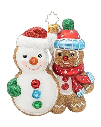Christopher Radko Deck the Dough Christmas Ornament | Thumbnail 1 Christopher Radko Deck the Dough Christmas Ornament | Thumbnail 1