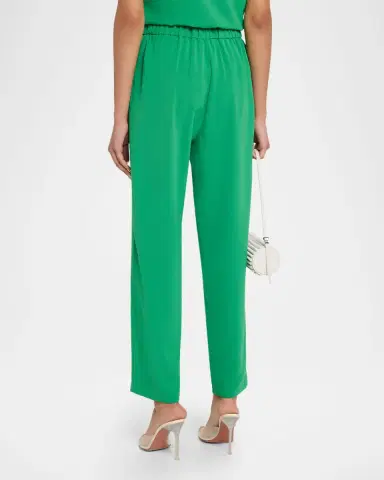 Misook Nora Crepe Straight-Leg Pants | Thumbnail 3 Misook Nora Crepe Straight-Leg Pants | Thumbnail 3
