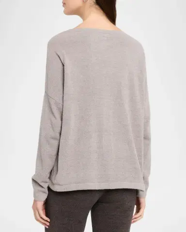 Barefoot Dreams CozyChic Ultra Lite Slouchy Pullover | Thumbnail 3 Barefoot Dreams CozyChic Ultra Lite Slouchy Pullover | Thumbnail 3