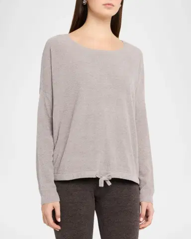 Barefoot Dreams CozyChic Ultra Lite Slouchy Pullover | Thumbnail 4 Barefoot Dreams CozyChic Ultra Lite Slouchy Pullover | Thumbnail 4