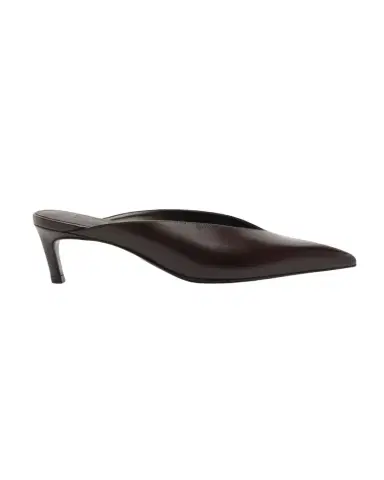 Schutz 55mm Loren Leather Mule Pumps | Thumbnail 1 Schutz 55mm Loren Leather Mule Pumps | Thumbnail 1