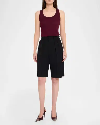 Saint Laurent Cap-Toe Slingback Pumps | Thumbnail 2 Saint Laurent Cap-Toe Slingback Pumps | Thumbnail 2