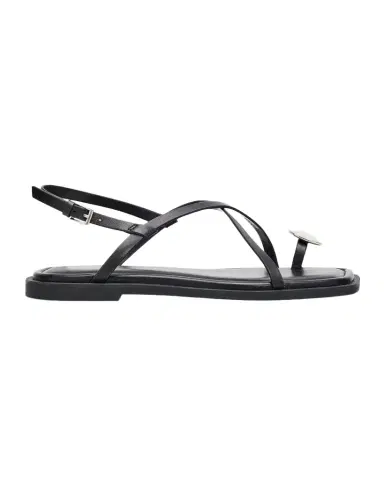 Rag & Bone Remi Leather Toe-Ring Flat Sandals | Thumbnail 1 Rag & Bone Remi Leather Toe-Ring Flat Sandals | Thumbnail 1