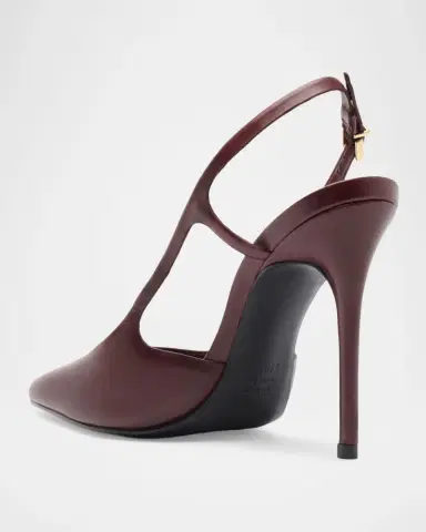 Schutz 110mm Boris Leather Slingback Pumps | Thumbnail 3 Schutz 110mm Boris Leather Slingback Pumps | Thumbnail 3