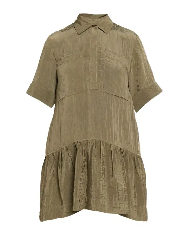 Cris Short-Sleeve Shirtdress Cris Short-Sleeve Shirtdress