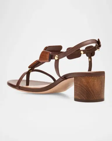 Gianvito Rossi 45mm Beaded Nappa Leather Sandals | Thumbnail 3 Gianvito Rossi 45mm Beaded Nappa Leather Sandals | Thumbnail 3
