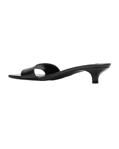 TOTEME 35mm Slim Lizard-Embossed Leather Mules | Thumbnail 1 TOTEME 35mm Slim Lizard-Embossed Leather Mules | Thumbnail 1