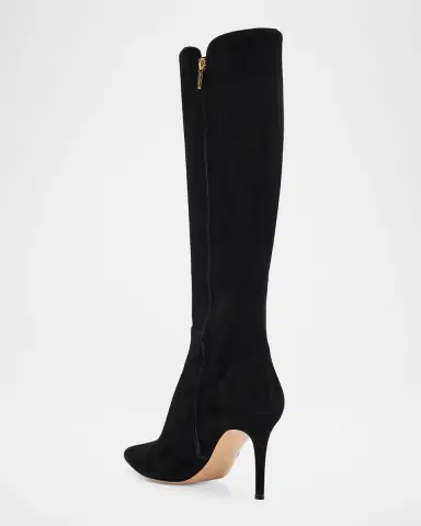 Gianvito Rossi 85mm Suede Knee-High Boots | Thumbnail 3 Gianvito Rossi 85mm Suede Knee-High Boots | Thumbnail 3