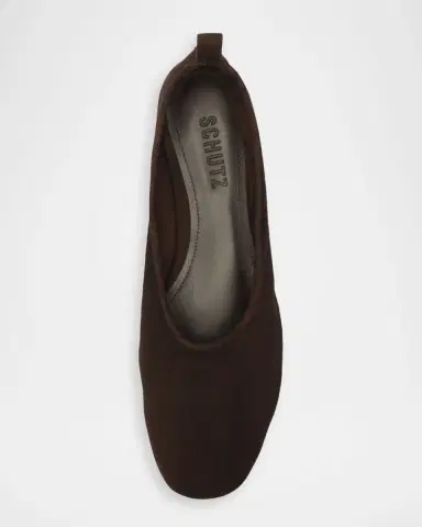 Schutz Hadley Suede Ballerina Flats | Thumbnail 4 Schutz Hadley Suede Ballerina Flats | Thumbnail 4
