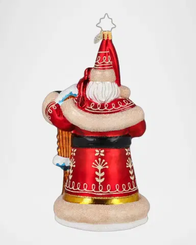 Christopher Radko 2026 Country Cardinal Santa Christmas Ornament | Thumbnail 2 Christopher Radko 2026 Country Cardinal Santa Christmas Ornament | Thumbnail 2