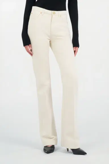 Roberto Cavalli Flared Jeans With Gold Details | Thumbnail 2 Roberto Cavalli Flared Jeans With Gold Details | Thumbnail 2