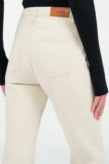 Roberto Cavalli Flared Jeans With Gold Details | Thumbnail 6 Roberto Cavalli Flared Jeans With Gold Details | Thumbnail 6