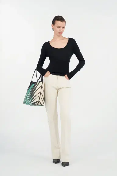 Roberto Cavalli Flared Jeans With Gold Details | Thumbnail 7 Roberto Cavalli Flared Jeans With Gold Details | Thumbnail 7
