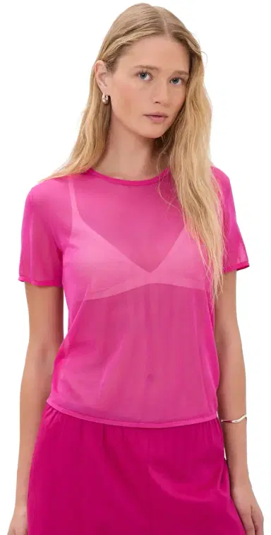 LESET Jack Tee Amaranth L | Thumbnail 1 LESET Jack Tee Amaranth L | Thumbnail 1