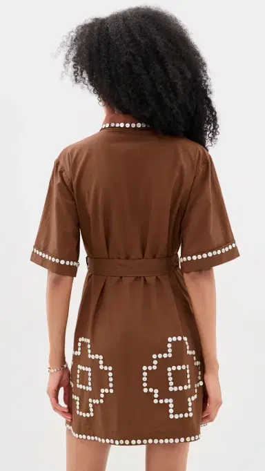 CAROLINA K Amaia Dress Chocolate Brown | Thumbnail 3 CAROLINA K Amaia Dress Chocolate Brown | Thumbnail 3
