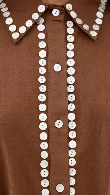 CAROLINA K Amaia Dress Chocolate Brown | Thumbnail 6 CAROLINA K Amaia Dress Chocolate Brown | Thumbnail 6