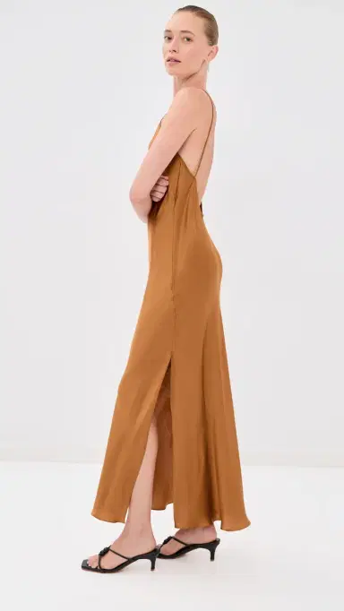 Isabel Marant Nevana Dress Caramel | Thumbnail 4 Isabel Marant Nevana Dress Caramel | Thumbnail 4